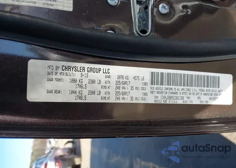 2014 Jeep Compass Sport from USA, damaged, VIN 1C4NJDBB5ED621386